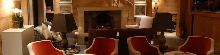 Imagen del bar/restaurante del Hotel le Chalet Blanc, Montgen&egrave;vre. Foto 6