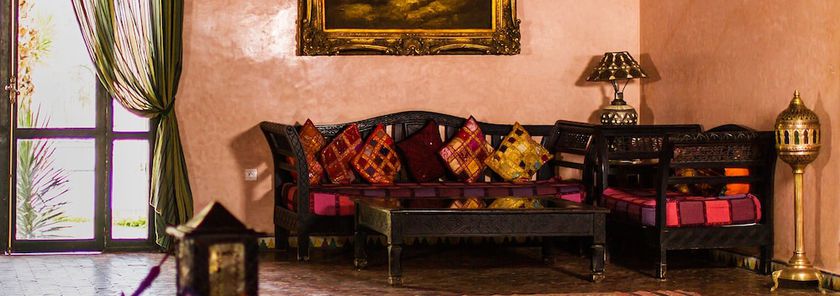 Imagen de los interiores del Hotel le riad. Foto 12