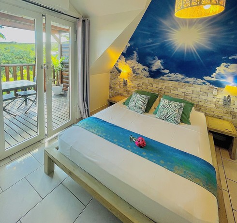 Imagen de la habitación del Hotel les Bougainvilliers, Saint-Paul. Foto 9