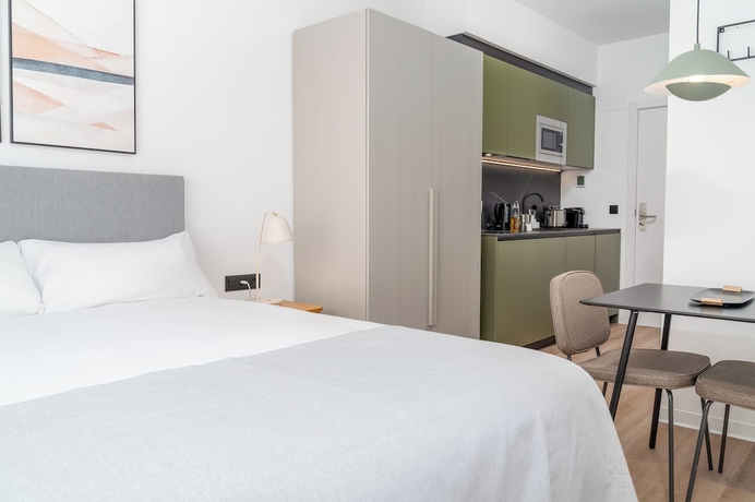 Imagen de la habitación del Hotel limehome Valencia Carrer d'Antonio Ferrandis. Foto 7
