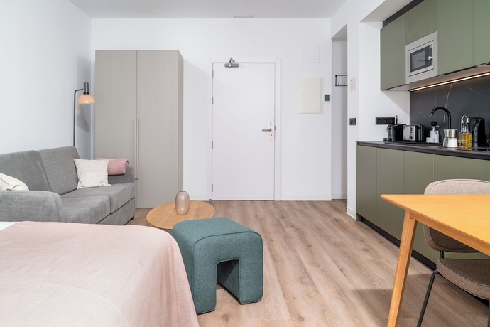 Imagen de la habitación del Hotel limehome Valencia Carrer d’Antonio Ferrandis. Foto 3