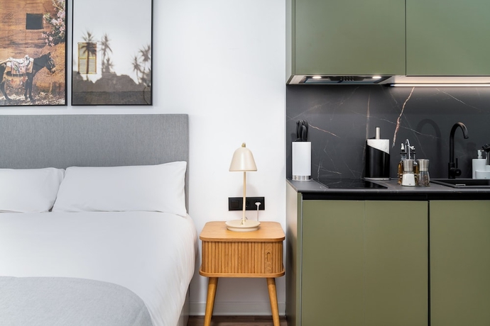 Imagen de la habitación del Hotel limehome Valencia Carrer d’Antonio Ferrandis. Foto 4