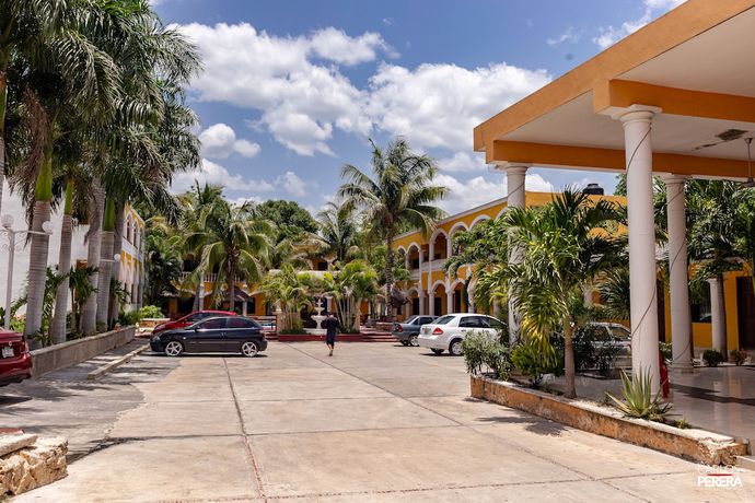Imagen de los interiores del Hotel los Arcos, Izamal. Foto 12