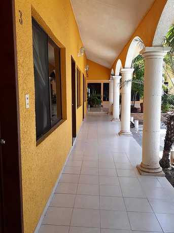 Imagen de los interiores del Hotel los Arcos, Izamal. Foto 13
