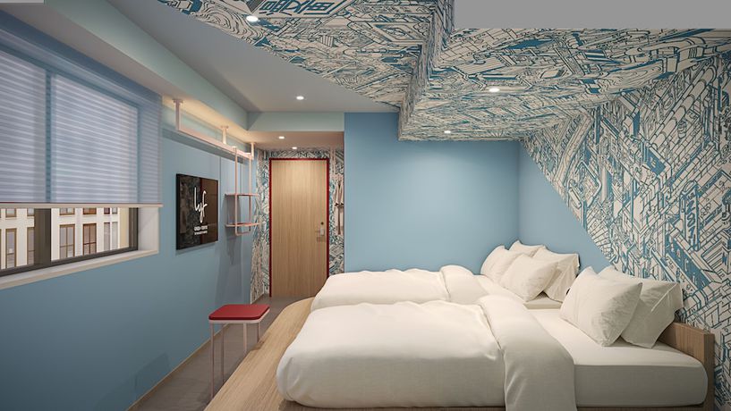 Imagen de la habitación del Hotel lyf Ginza Tokyo. Foto 3