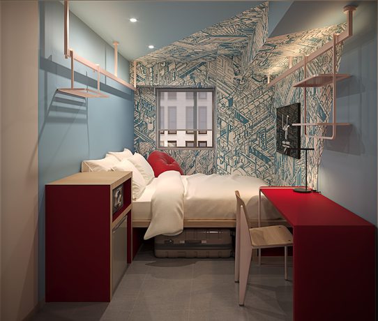 Imagen de la habitación del Hotel lyf Ginza Tokyo. Foto 6