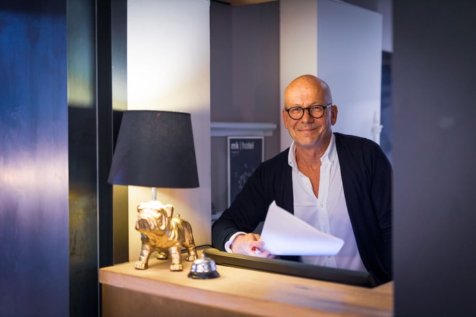 Imagen de los interiores del Hotel mk bed & breakfast m&uuml;nchen. Foto 17
