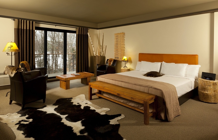 Imagen de la habitación del Hotel -musée Premières Nations. Foto 8