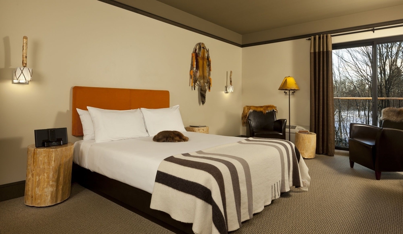 Imagen de la habitación del Hotel -musée Premières Nations. Foto 9