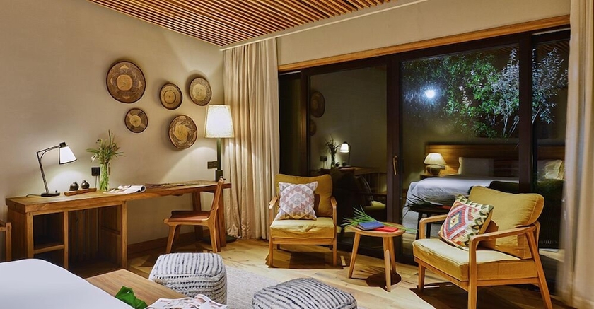 Imagen de la habitación del Hotel naked Hill. Foto 2