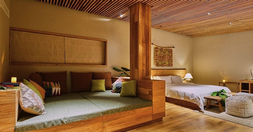 Imagen de la habitación del Hotel naked Hill. Foto 3