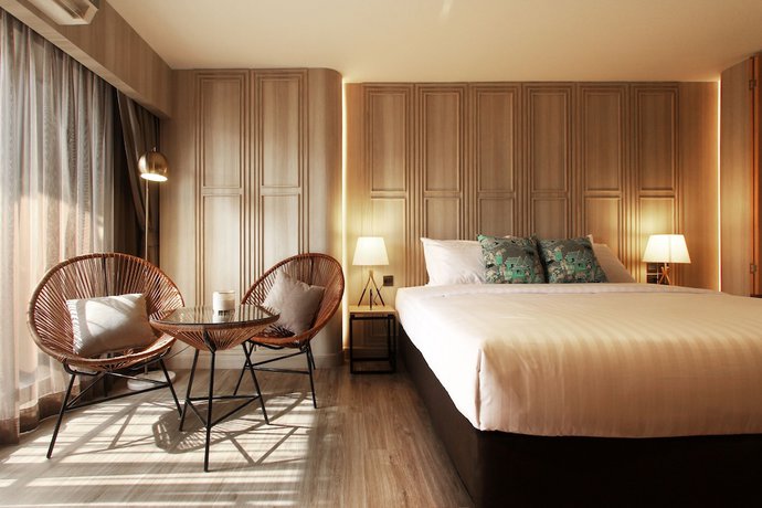 Imagen de la habitación del Hotel @nares. Foto 2