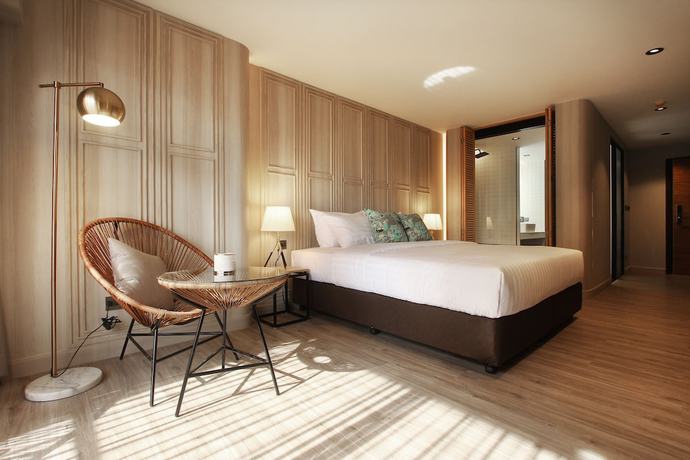 Imagen de la habitación del Hotel @nares. Foto 6