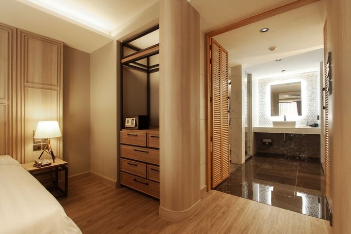 Imagen de la habitación del Hotel @nares. Foto 8