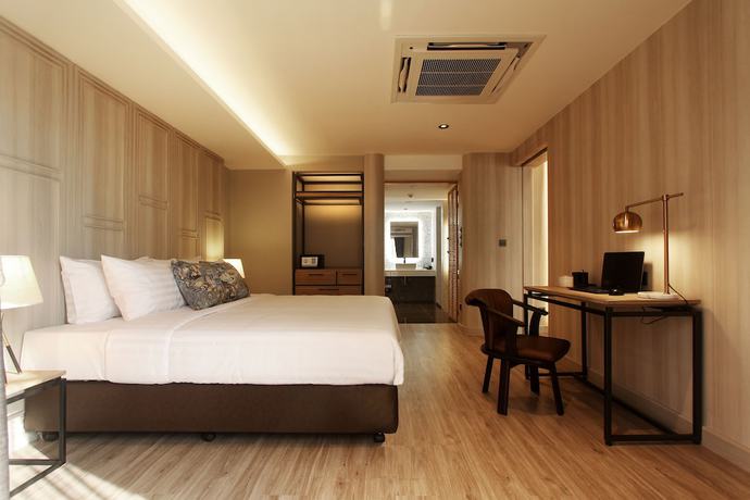 Imagen de la habitación del Hotel @nares. Foto 9