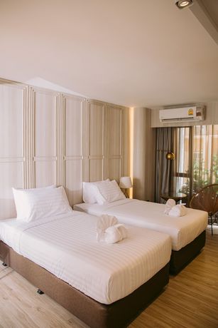 Imagen de la habitación del Hotel @nares. Foto 15
