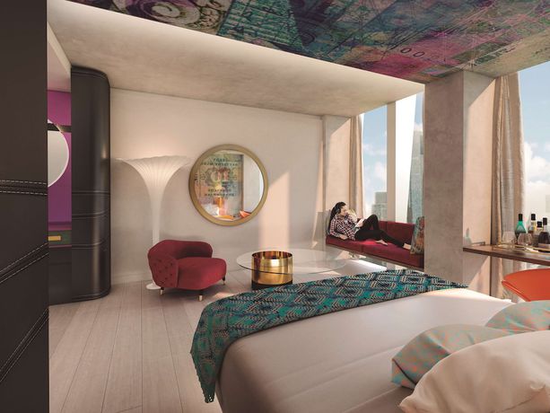 Imagen de la habitación del Hotel nhow Frankfurt. Foto 11