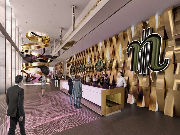 Imagen de los interiores del Hotel nhow Frankfurt. Foto 17