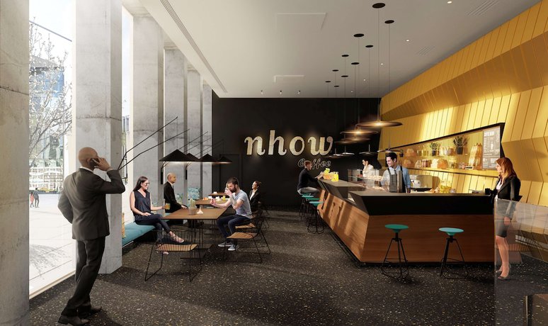 Imagen del bar/restaurante del Hotel nhow Frankfurt. Foto 10