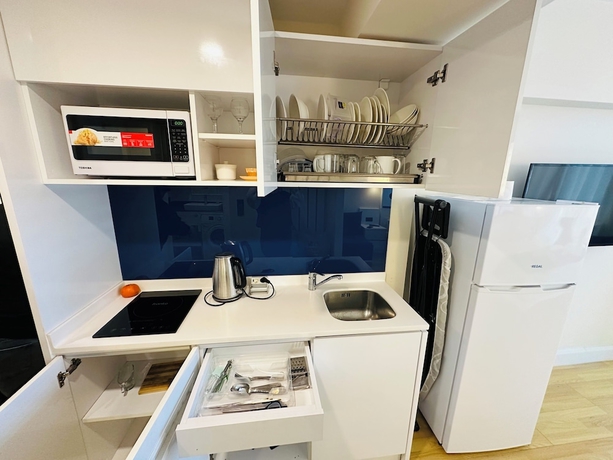 Imagen de la habitación del Hotel orbi city apartments. Foto 12