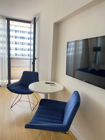 Imagen de la habitación del Hotel orbi city apartments. Foto 14