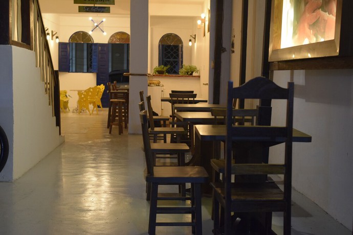 Imagen del bar/restaurante del Hotel pousada do beco. Foto 4