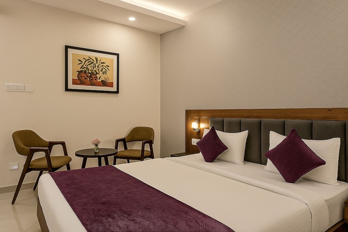 Imagen de la habitación del Hotel purple leaf. Foto 5