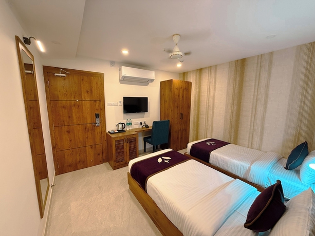 Imagen de la habitación del Hotel purple leaf. Foto 10
