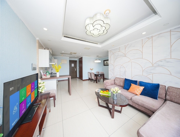 Imagen de la habitación del Hotel qingdaowanxianghaijing. Foto 4