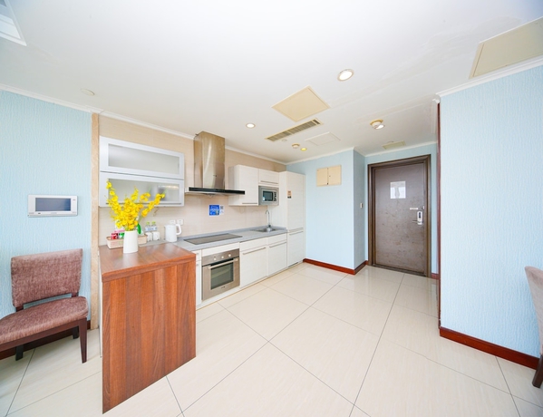 Imagen de la habitación del Hotel qingdaowanxianghaijing. Foto 5