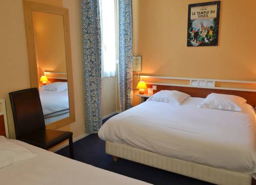 Imagen de la habitación del Hotel -restaurant Le Monarque. Foto 16