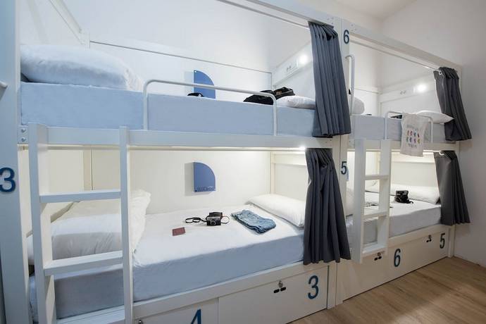 Imagen de la habitación del Hotel room00 Gran Vía Hostel. Foto 6