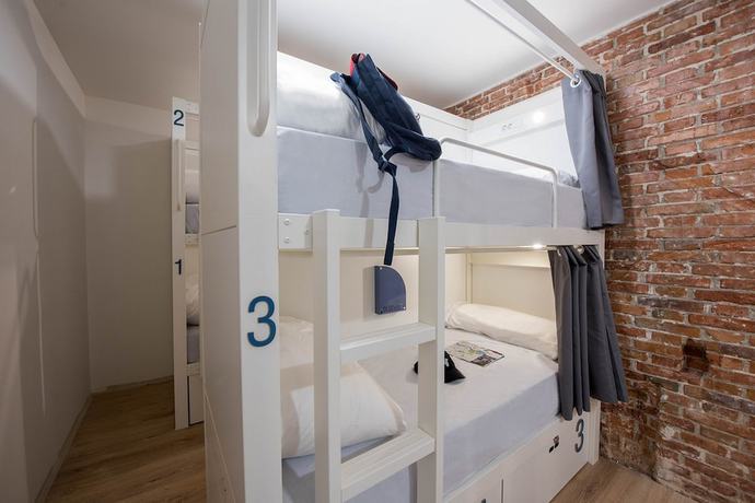 Imagen de la habitación del Hotel room00 Gran Vía Hostel. Foto 9