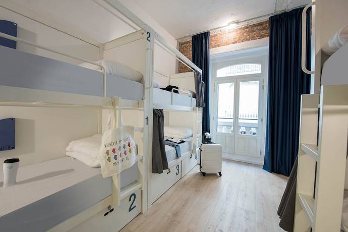 Imagen de la habitación del Hotel room00 Gran Vía Hostel. Foto 11