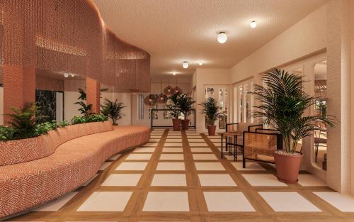 Imagen de los interiores del Hotel tent Arenal. Foto 3