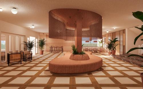 Imagen de los interiores del Hotel tent Arenal. Foto 7