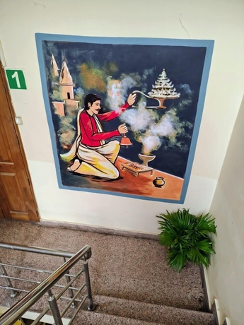 Imagen de la habitación del Hotel the Gangotri inn. Foto 8