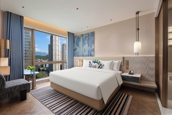 Imagen de la habitación del Hotel voco Fuzhou Jinhui By Ihg. Foto 5