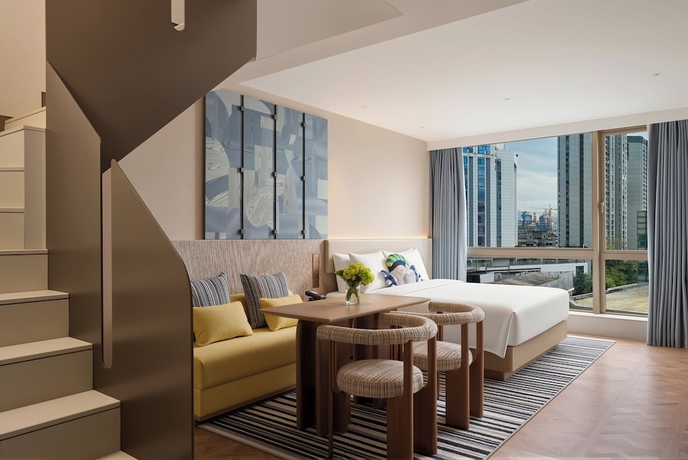 Imagen de la habitación del Hotel voco Fuzhou Jinhui By Ihg. Foto 12
