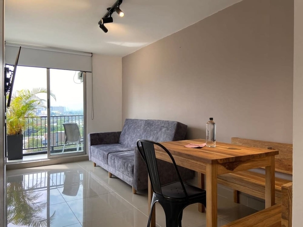 Imagen de la habitación del Hotel w Magnificent 1BR With Terrace at Poblado. Foto 4