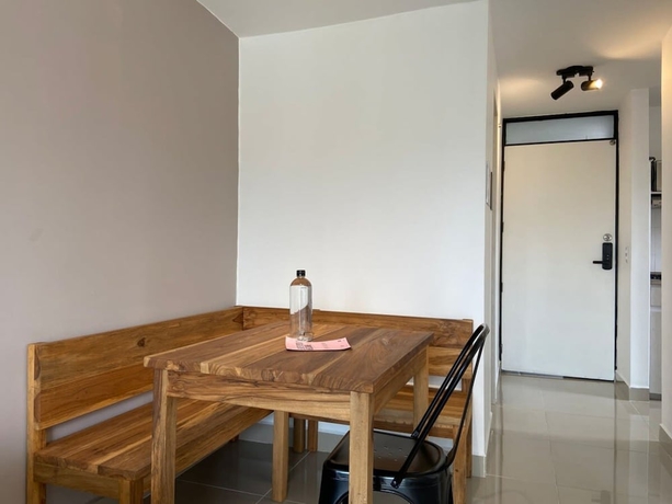 Imagen de la habitación del Hotel w Magnificent 1BR With Terrace at Poblado. Foto 11