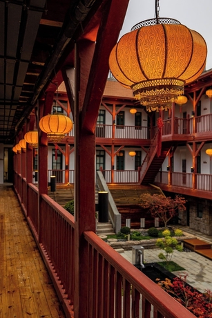 Imagen de los interiores del Hotel world guanyunli hotel. Foto 9
