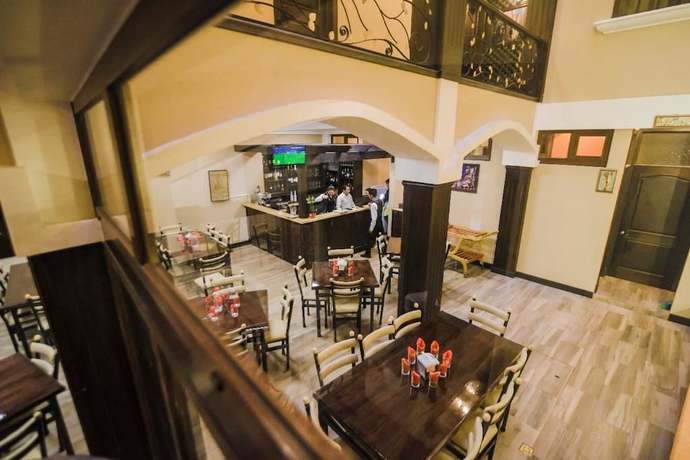Imagen del bar/restaurante del Hotel y Restaurante Manhattan. Foto 5