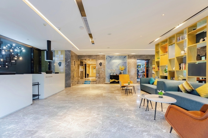 Imagen de los interiores del Hotel yishangjiudiannanningqingxiushandian. Foto 10