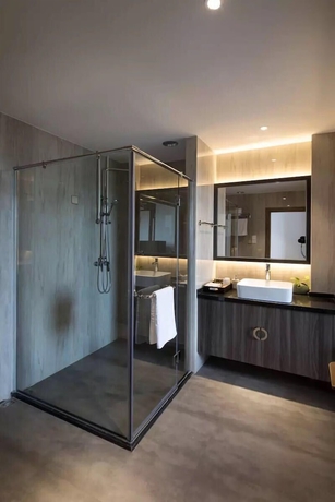 Imagen de la habitación del Hotel zhouningfenggushanju. Foto 11