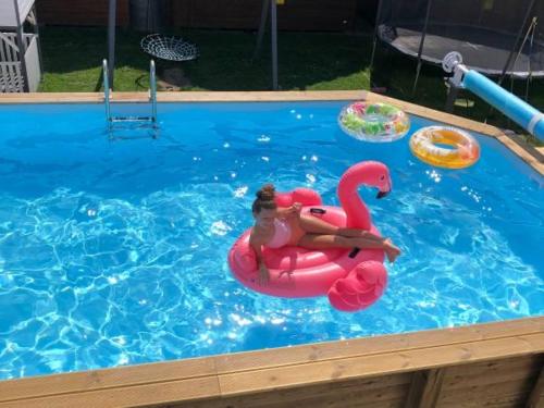 Imagen de la piscina del Lodge Domki letniskowe Nadia 1. Foto 19