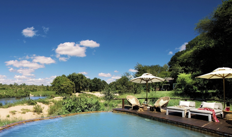 Imagen de la piscina del Lodge Lion Sands River. Foto 15