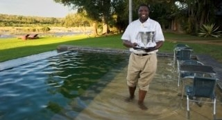 Imagen de la piscina del Lodge Mjejane River. Foto 6