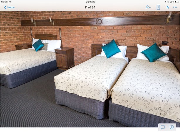 Imagen de la habitación del Motel Albury Townhouse. Foto 9