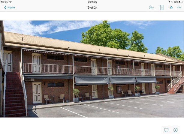 Imagen de los exteriores del Motel Albury Townhouse. Foto 19